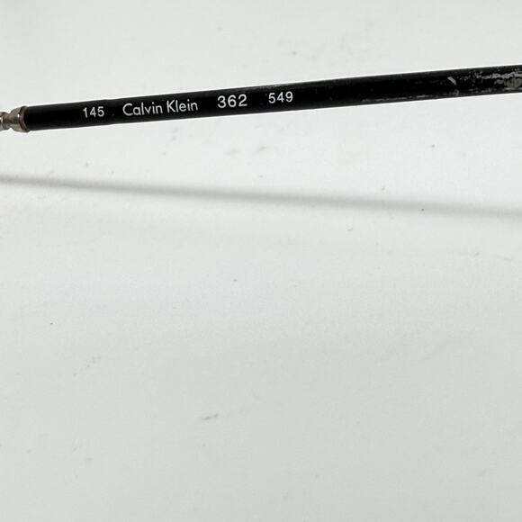 Calvin Klein Eyeglasses, Frames Only, 362 549 Silver, 52-19-145, Metal, 19913 - Picture 6 of 7